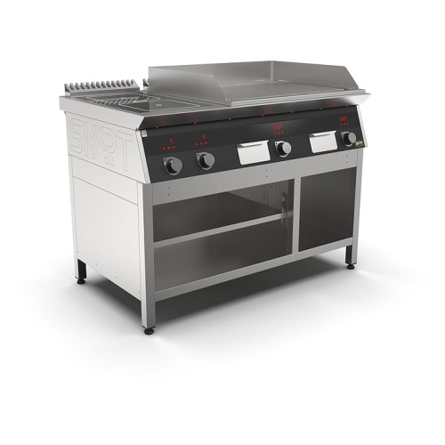 Плита индукционная комбинированная SMART INDUCTION K96-5KRRB (с грилем)