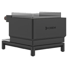 Кофемашина Crem EX3 Mini 1GR Display TA черная, высокая группа, грецкий орех