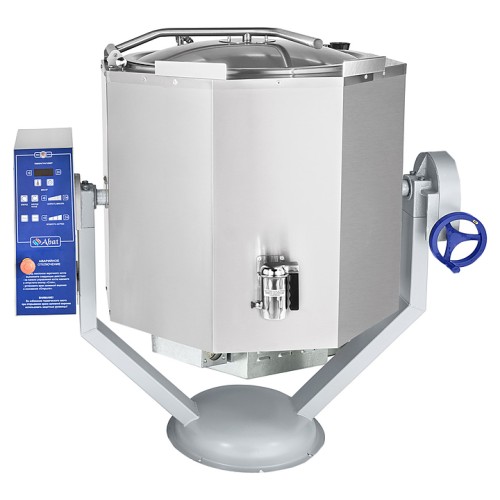Котел пищеварочный электрический КПЭМ-160-ОМР-ВК со сливным краном