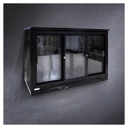 Настенная холодильная витрина Finist CLOUD SWIPE PAINT CSP-12 с дверями купе