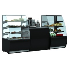 Витрина хлебная Carboma K70 N 1,3-2 (1,3 Техно)