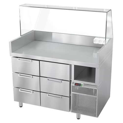 Станция для бургеров и хот-догов ATESY Бавария БХС-1235.700-02