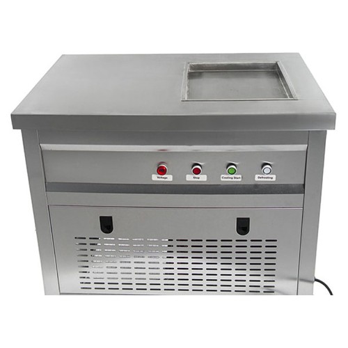Фризер для жареного мороженого Foodatlas KCB-1F (световой короб, стол для топпингов)