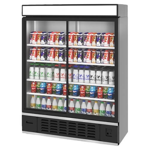 Шкаф холодильный Lida S SU (1500х800х1950 мм) прозрачные распашные двери