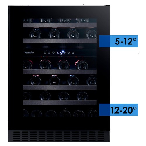 Шкаф винный Temptech Sommelier SOMX60DRB-24