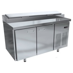 Стол холодильный для пиццы KRONER СХП 2-140-70
