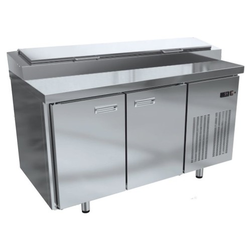 Стол холодильный для пиццы KRONER СХП 2-140-70