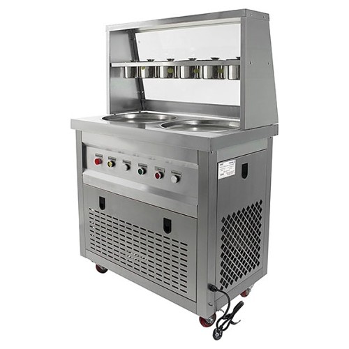 Фризер для жареного мороженого Foodatlas KCB-2Y (контейнеры, 2 компрессора)