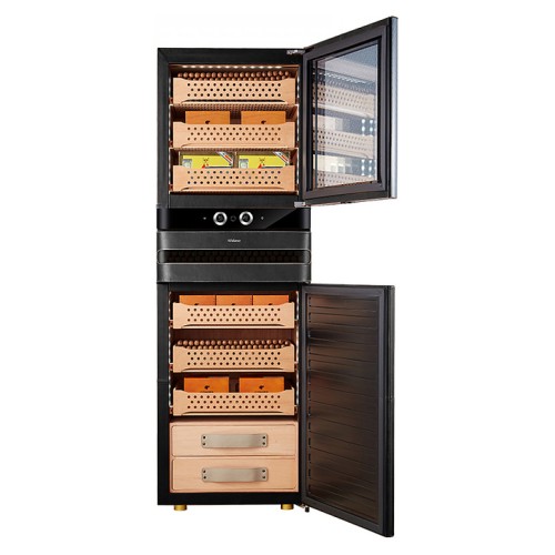 Шкаф для сигар Afidano L8 черный оникс