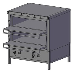 Печь хлебопекарная ЦМИ ХПЭЦ-2 пар