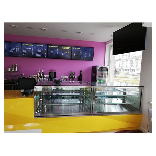 Витрина холодильная ТехноБалт Вена 1,25 ПСН