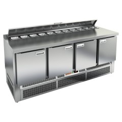 Стол для салатов HICOLD SLE2-1111GN (1/6) с крышкой