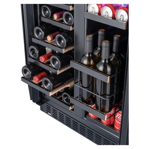 Шкаф винный Temptech Sommelier SOM2DX60DRB