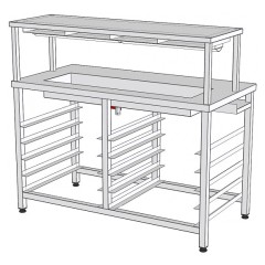 Стол фасовочный для сэндвичей RoboLabs СФ-140Т