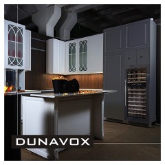 Винный шкаф Dunavox DX-74.230DB