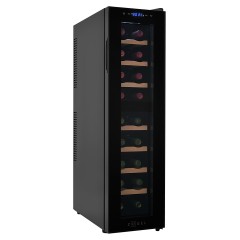 Винный шкаф Zugel ZTWF181DB черный