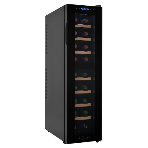 Винный шкаф Zugel ZTWF181DB черный