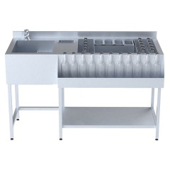 Станция коктейльная BARMADE Классика (1500х600(700)х900 мм)