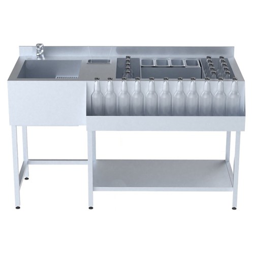 Станция коктейльная BARMADE Классика (1500х600(700)х900 мм)