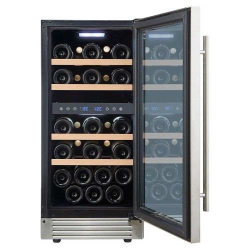 Винный шкаф Cellar Private CP027-2T серебристая дверь