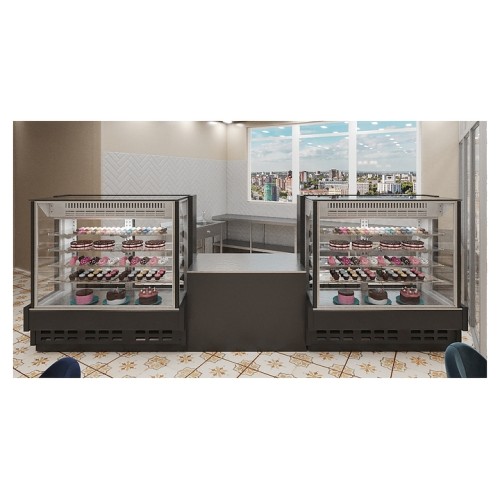 Витрина кондитерская Lida Kandi Plus (1580х720х1300 мм)