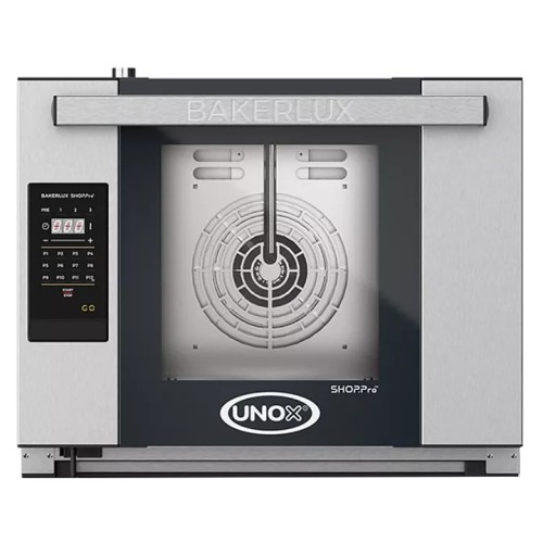 Печь конвекционная UNOX XEFR-04HS-EGDN Arianna без сливного отверстия