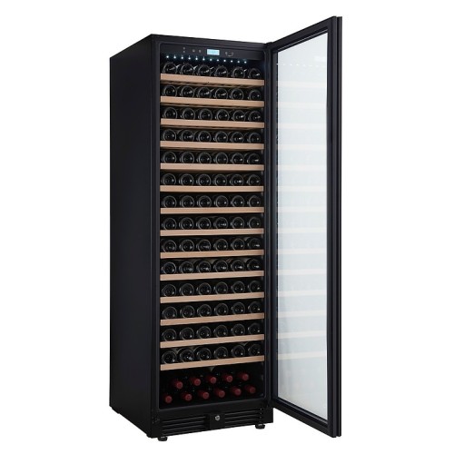 Винный шкаф Cellar Private СP165-1TBH черная дверь со скрытой рукояткой