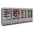 Горка холодильная Carboma FC20-07 VM 1,9-1 Light 9006-9005 (фронт X0, распашные двери)