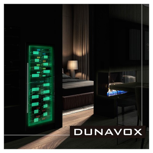 Винный шкаф Dunavox DX-104.375DSS