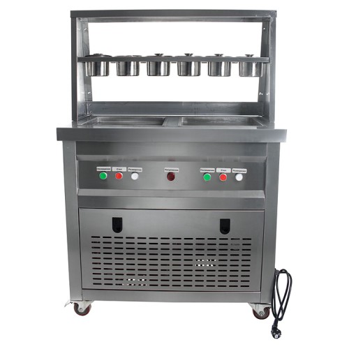 Фризер для жареного мороженого Foodatlas KCB-2F (контейнеры, 2 компрессора)