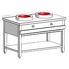 Плита индукционная Вулкан ETK-W 7329 ВОК