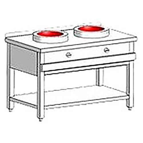 Плита индукционная Вулкан ETK-W 7329 ВОК