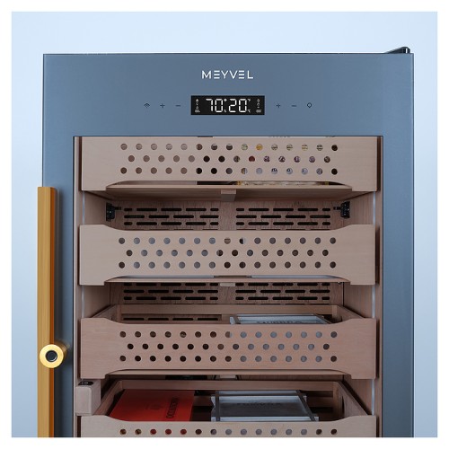 Шкаф для сигар MEYVEL MC-272BK (PRO)