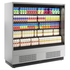 Горка холодильная Carboma FC 20-07 VM 1,9-2 версия 2.0 0300 (бок металл) 9006-9005