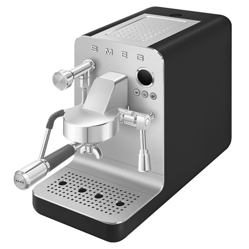 Эспрессо кофемашина SMEG EMC02BLMEU черная матовая