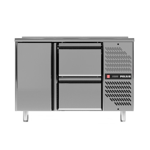 Стол холодильный POLAIR TM2GN-02-G с бортом