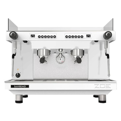 Кофемашина Sanremo Zoe Competition SED 2 высокие гр. автомат, белая