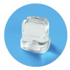 Льдогенератор T-LUX IM 8540C Кубик Шляпка, с бункером 40 кг