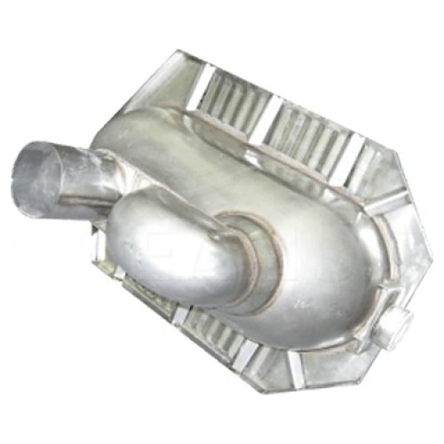 Унитаз антивандальный Oceanus 4-003.1 (нерж. сталь) с системой смыва