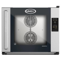 Печь конвекционная UNOX XEFR-06EU-ETLV Vittoria петли справа, без сливного отверстия