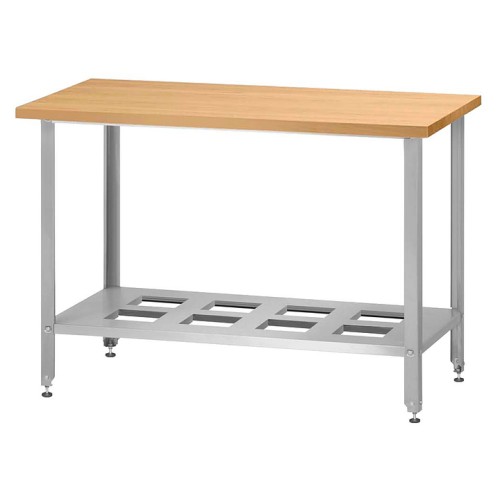 Стол кондитерский Mecon Norma Inox СПРн 1200х700х860 мм, полка-решетка