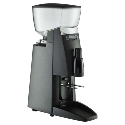 Кофемолка электрическая Santos 55BF черная с мобильным темпирующим устройством