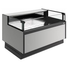 Витрина холодильная Carboma Bavaria 4 GC110 SP 1,25-2 версия 2.0 9006-9005 (без боковин)