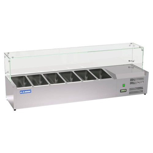 Витрина холодильная для топпингов КАМИК ВХ-344112