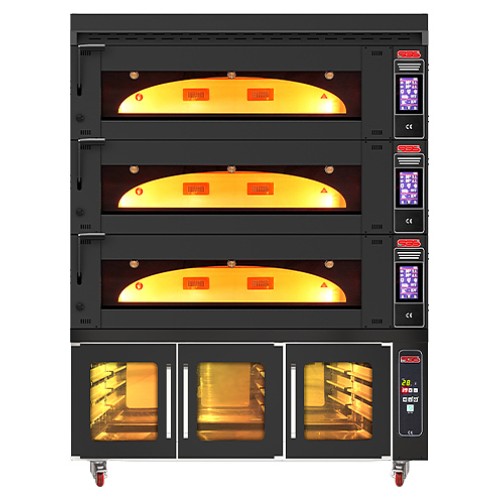 Печь подовая SGS MT/1400/2 с расстоечным шкафом