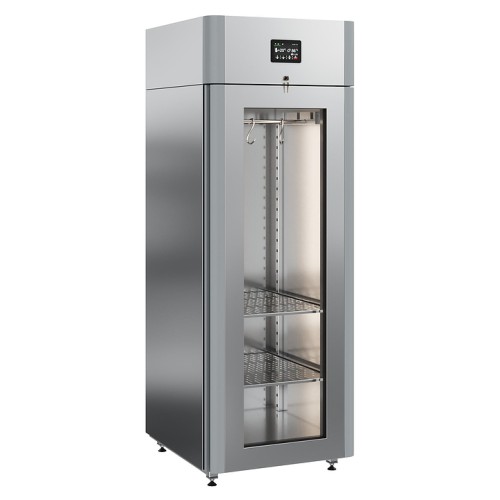 Шкаф холодильный POLAIR CS107-Meat стеклянная дверь, тип 1