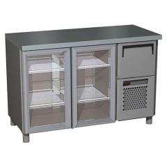 Стол холодильный для кофемашин Carboma T57 M2-1-G X7 0430-19 (BAR-250С) без борта