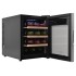 Винный шкаф Zugel ZTWF121B черный