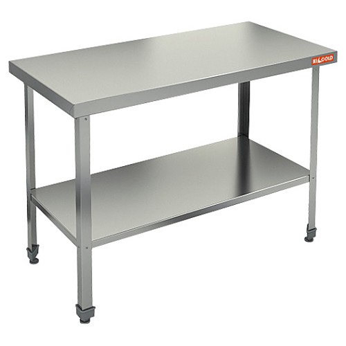 НСО-15/7П ЭЦ стол произ. с полкой (оцин.угол.), HICOLD RUS