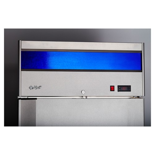 Шкаф морозильный Abat ШХн-0,7-01 нерж.